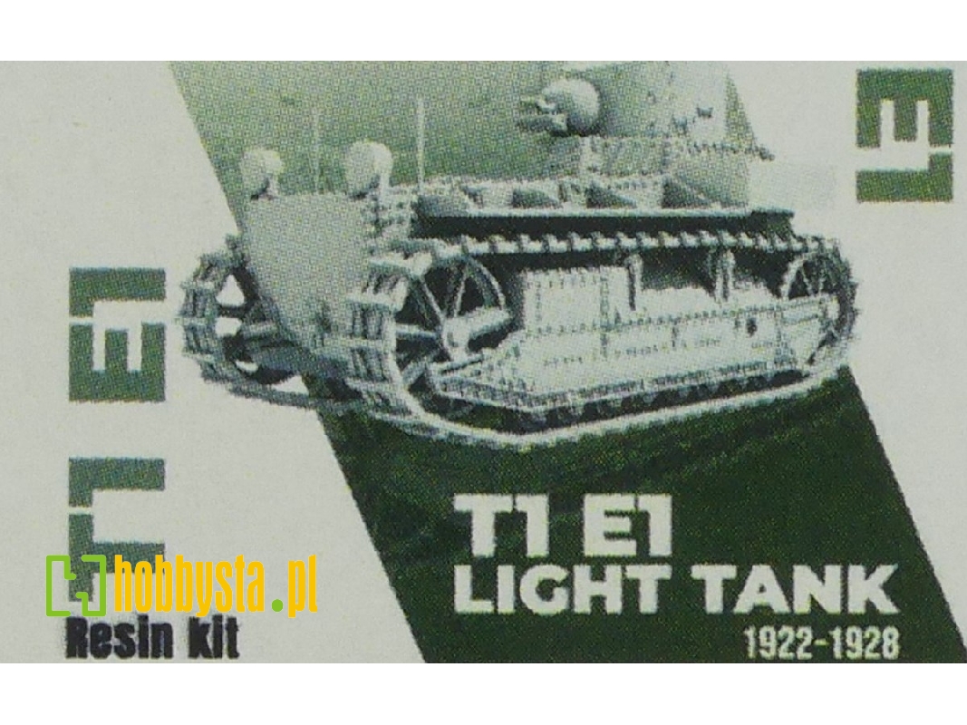 English Light Tank T1 E1 1922-1928 - zdjęcie 1
