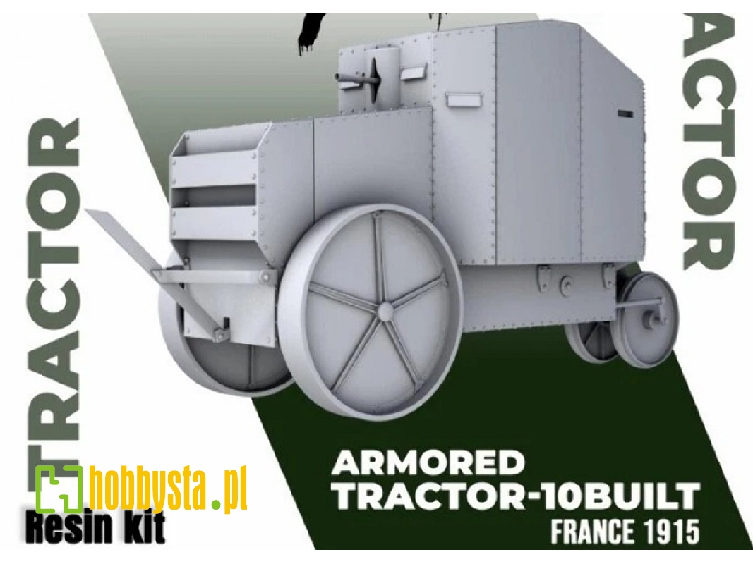 Armoured Tractor-10 Built France 1915 - zdjęcie 1