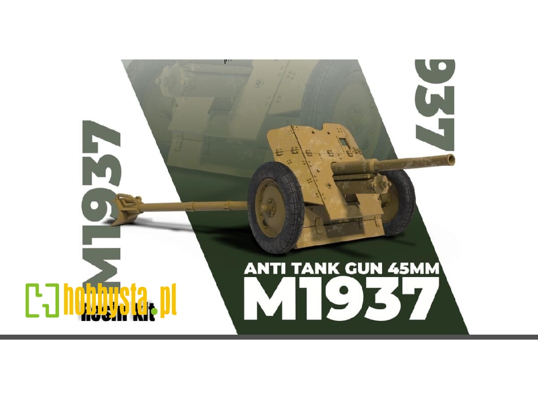 Russian 45 Mm Anti-tank Gun - zdjęcie 1