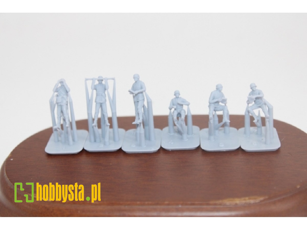 Crew Of German 2 Cm Vierling Aa Gun (6 Figures) - zdjęcie 1