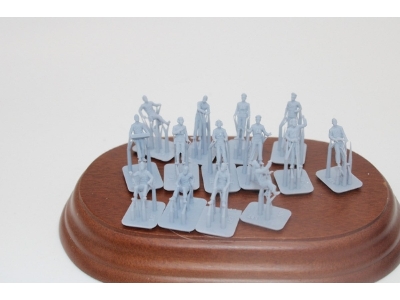 German Wehrmacht Tank Soldiers (14 Figures) - zdjęcie 1