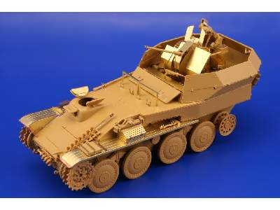  Flakpanzer 38 (Gepard) exterior 1/35 - Italeri - blaszki - zdjęcie 2