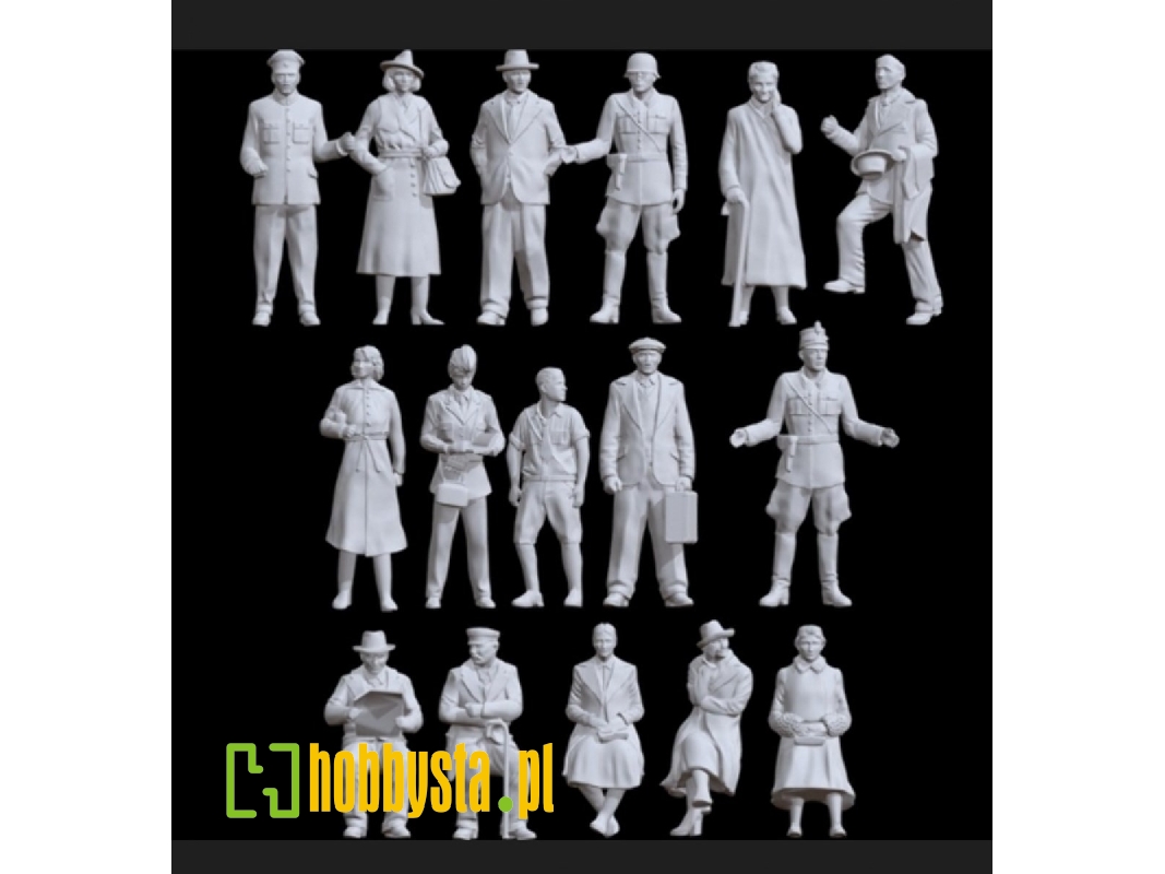 Civilians (16 Figures) - zdjęcie 1