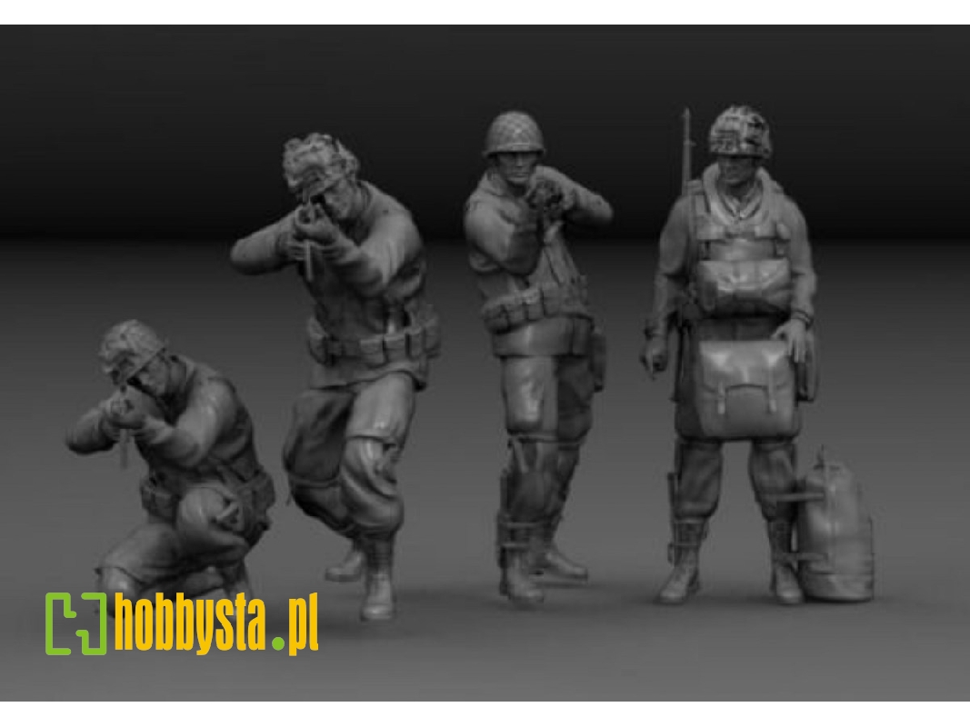 Us Paratroopers - Normandy 1944 (4 Figures) - zdjęcie 1