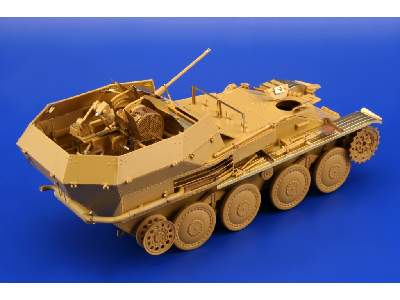  Flakpanzer 38 (Gepard) exterior 1/35 - Italeri - blaszki - zdjęcie 4