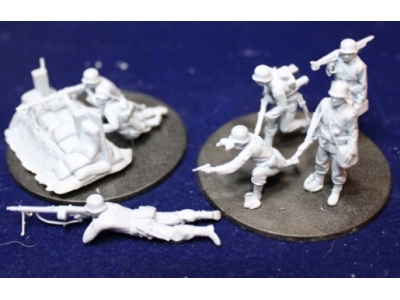 German Wwii Mg Team With Fortification - zdjęcie 1