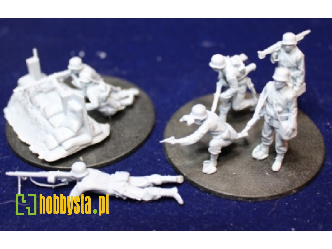 German Wwii Mg Team With Fortification - zdjęcie 1