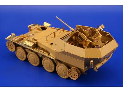  Flakpanzer 38 (Gepard) exterior 1/35 - Italeri - blaszki - zdjęcie 5