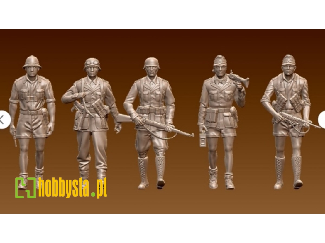 Soldiers Of The Dak Walking (5 Figures) - zdjęcie 1