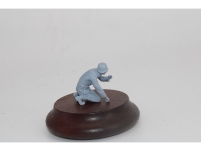 German Wwii 8 Cm Granatwerfer Crewmember - zdjęcie 2