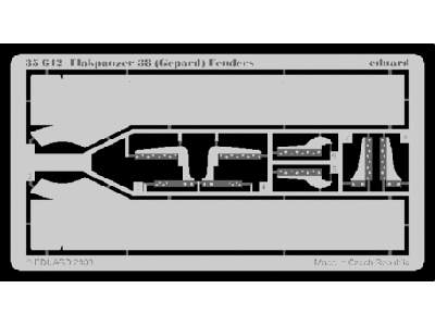  Flakpanzer 38 (Gepard) fenders 1/35 - Alan - blaszki - zdjęcie 1