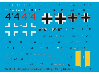 Bf 109 G-6 Oberfeldwebel Rudolf Trenkel, 2./Jg 52 Poltava, June 1943, A Total Of 138 Victories - zdjęcie 1
