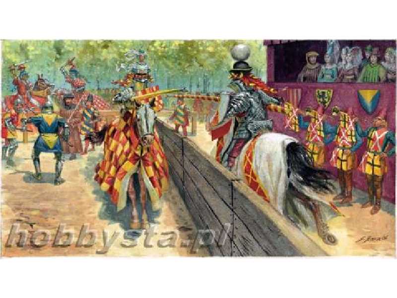 Zestaw Turniej średniowieczny - XV wiek. - zdjęcie 1 Zestaw Turniej średniowieczny - XV wiek. - zdjęcie 1