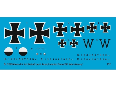 Albatros D.V Kurt Wüsthoff, Lieu St. Amand, France, February 1918 - zdjęcie 1