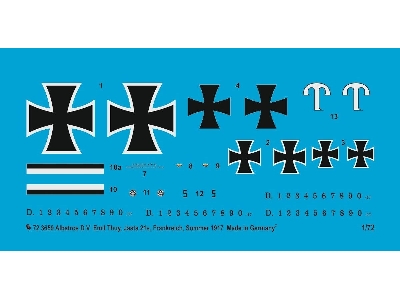 Albatros D.V Emil Thuy, Jasta 21s, France, Summer 1917 - zdjęcie 1