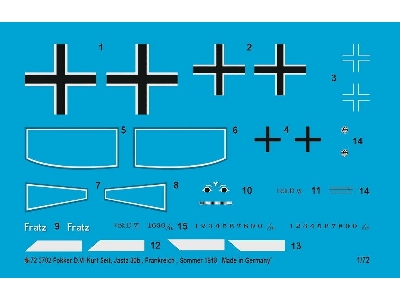 Fokker D.Vi Kurt Seit, Jasta 80b, France, Summer 1918 - zdjęcie 1