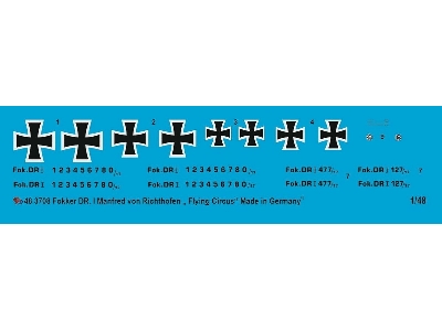 Fokker Dr.I Manfred Von Richthofen "flying Circus" - zdjęcie 1