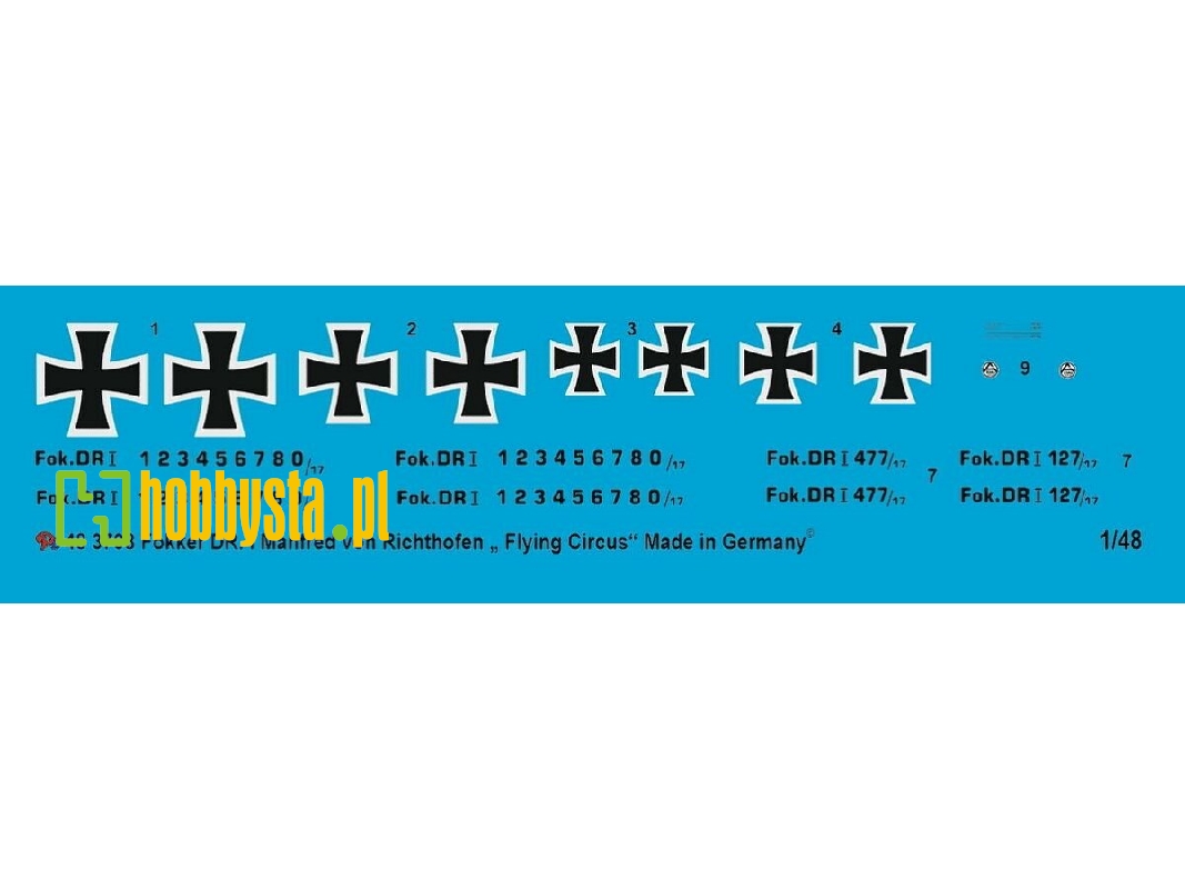 Fokker Dr.I Manfred Von Richthofen "flying Circus" - zdjęcie 1