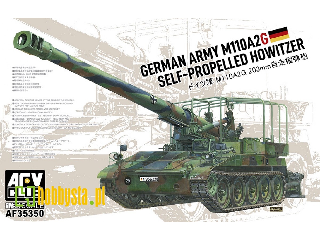German Army M110 A2 G - 203 Mm Self-propelled Howitzer - zdjęcie 1