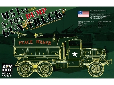 Us M51a2 5-ton 6x6 Dump Gun Truck - zdjęcie 1