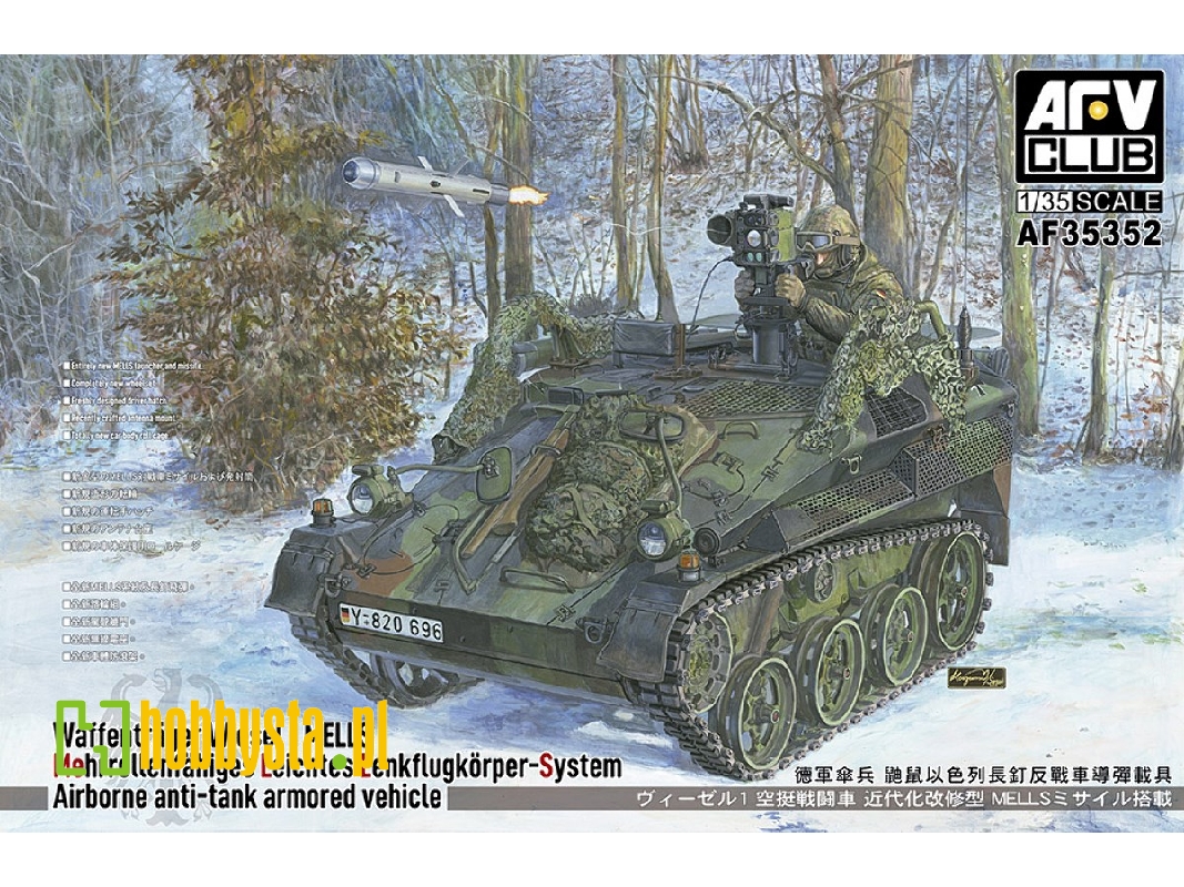 German Army Waffentrager Wiesel 1 Mells Tracked Weapons Carrier - zdjęcie 1