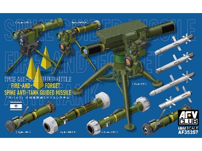 Israeli Army Spike - Fire And Forget Anti-tank Guided Missile - zdjęcie 1