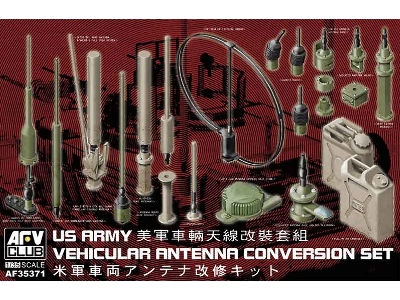 Modern Military Vehicle Antenna And Antenna Mount Conversion Set - zdjęcie 1