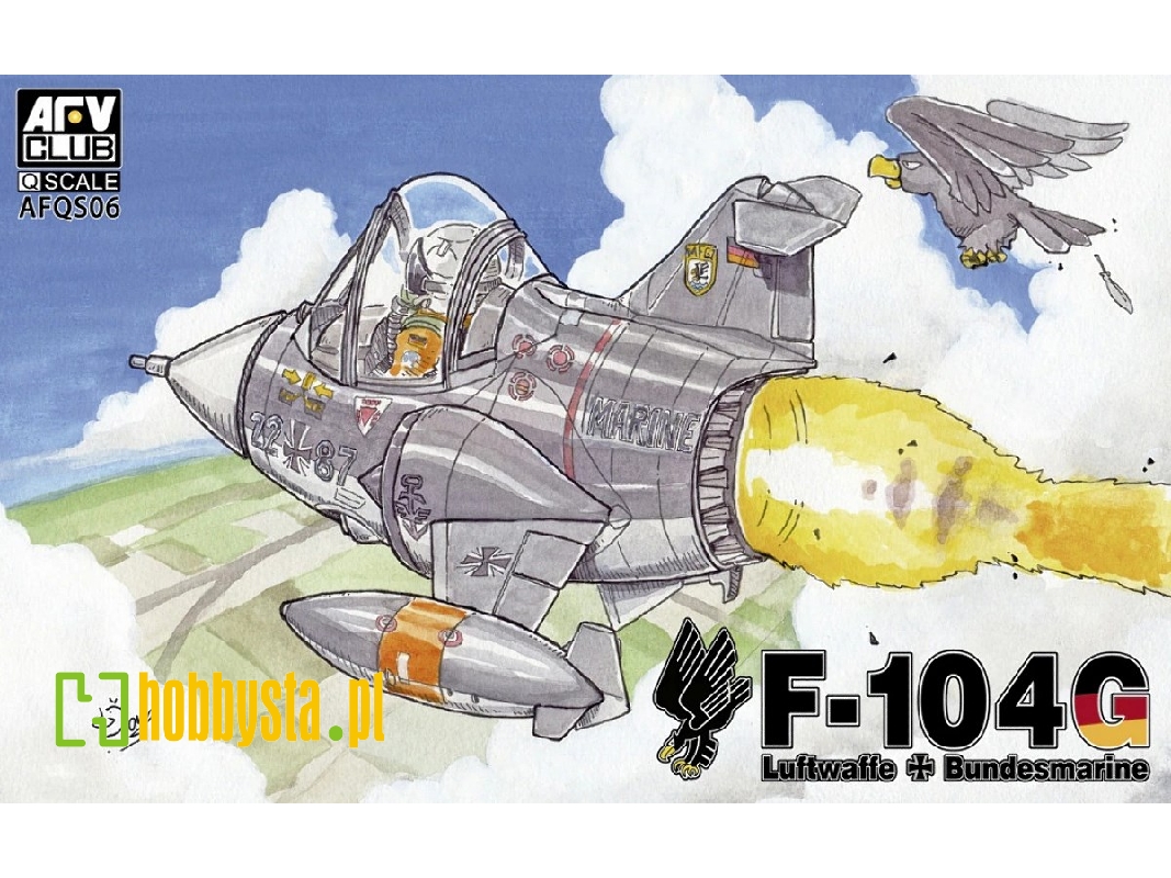 F-104 Starfighter Luftwaffe Egg Plane - zdjęcie 1 F-104 Starfighter Luftwaffe Egg Plane - zdjęcie 1