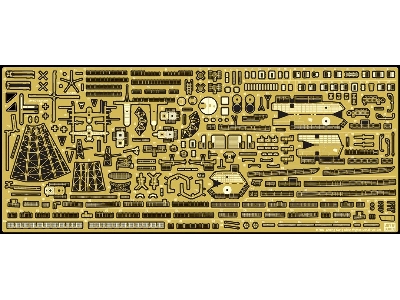 Photoetch Set For Rocn Cheng Kung-class Frigate - zdjęcie 1