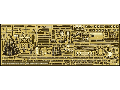 Photo-etched Kit For Oliver Hazard Perry Class - zdjęcie 1