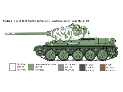 T34/85 Zavod 112 -1944 - zdjęcie 7 T34/85 Zavod 112 -1944 - zdjęcie 7