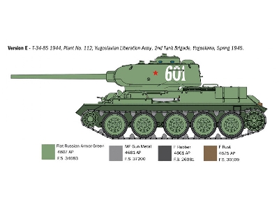 T34/85 Zavod 112 -1944 - zdjęcie 8 T34/85 Zavod 112 -1944 - zdjęcie 8