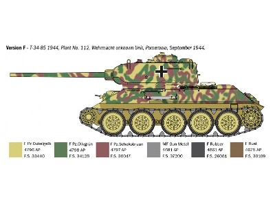 T34/85 Zavod 112 -1944 - zdjęcie 9 T34/85 Zavod 112 -1944 - zdjęcie 9