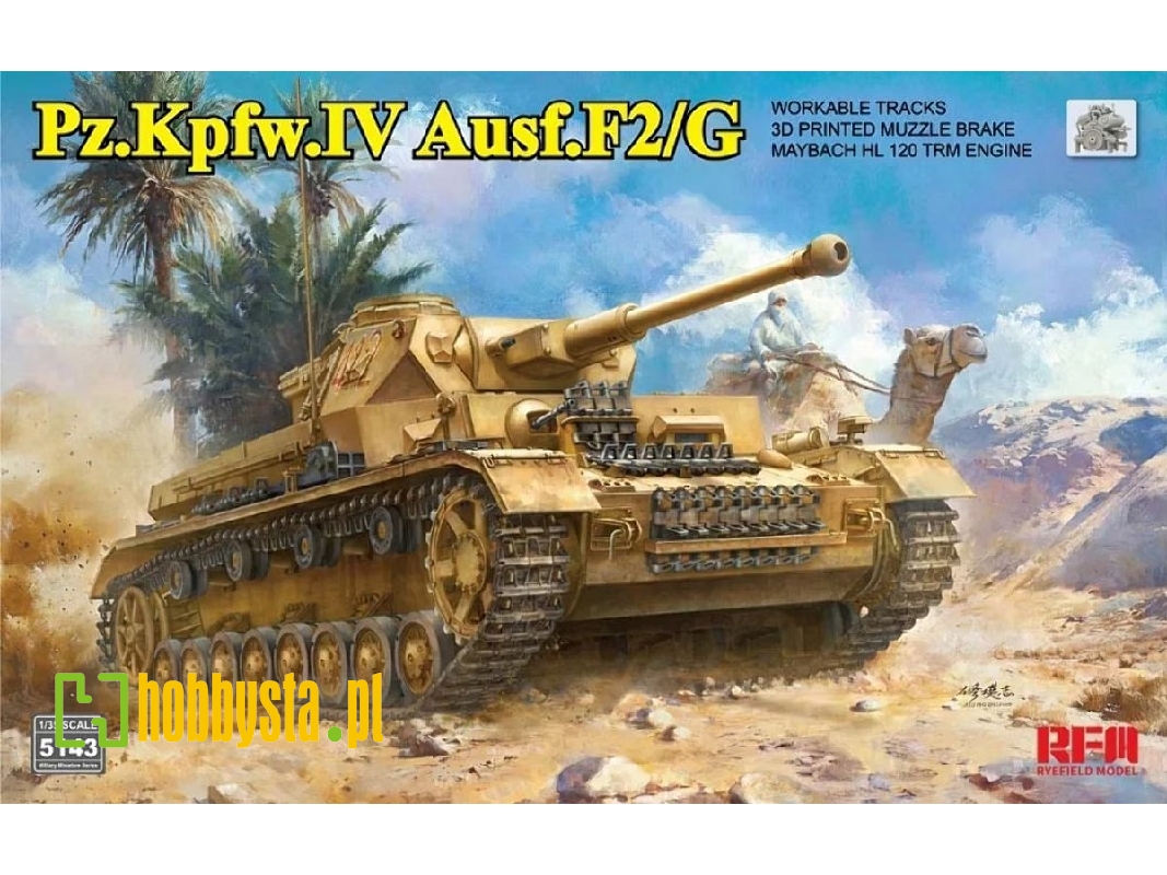 Pz.Kpfw.Iv Ausf.F2 / G With Workable Tracks - zdjęcie 1