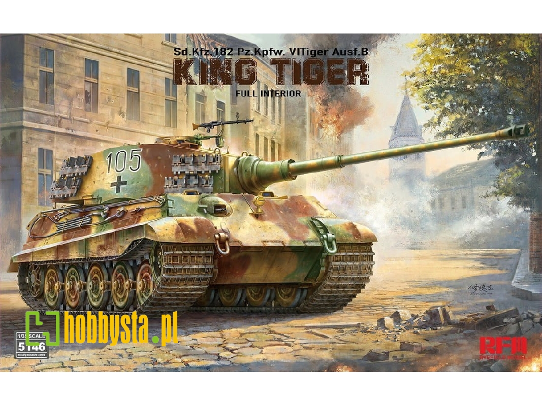 Sd.Kfz.182 Pz.Kpfw. Vi Tiger Ausf.B King Tiger Full Interior - zdjęcie 1