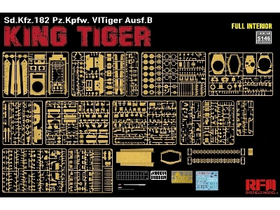 Sd.Kfz.182 Pz.Kpfw. Vi Tiger Ausf.B King Tiger Full Interior - zdjęcie 2