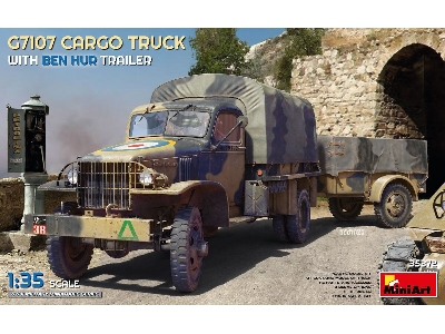 G7107 Cargo Truck With Ben Hur Trailer - zdjęcie 1