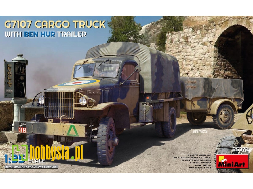 G7107 Cargo Truck With Ben Hur Trailer - zdjęcie 1