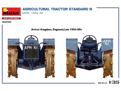 Agricultural Tractor Standard N Mod. 1934-1936 - zdjęcie 11