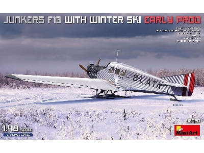 Junkers F13 With Winter Ski Early Production - zdjęcie 1