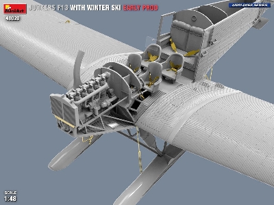 Junkers F13 With Winter Ski Early Production - zdjęcie 3