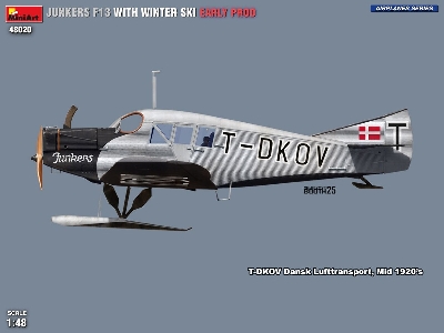 Junkers F13 With Winter Ski Early Production - zdjęcie 13