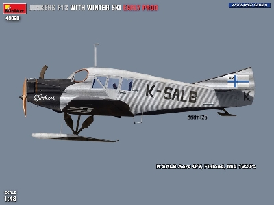 Junkers F13 With Winter Ski Early Production - zdjęcie 20