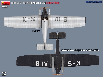 Junkers F13 With Winter Ski Early Production - zdjęcie 23
