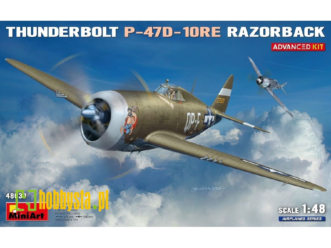 Republic P-47 D-10 Re Thunderbolt  Razorback Advanced Kit - zdjęcie 1