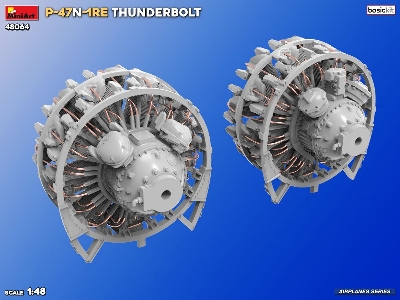 Republic P-47n-1re Thunderbolt (Basic Kit) - zdjęcie 4