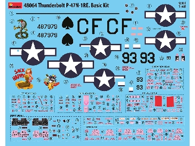 Republic P-47n-1re Thunderbolt (Basic Kit) - zdjęcie 5