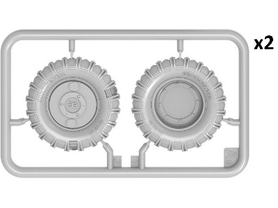 German Tractor With Fia-mg151/20 Drillingslafette Auf Sd.Anh.Ost - zdjęcie 17