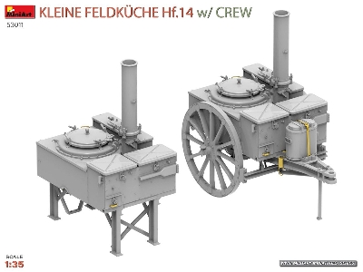 Kleine Feldkuche Hf. 14 With Crew - zdjęcie 3