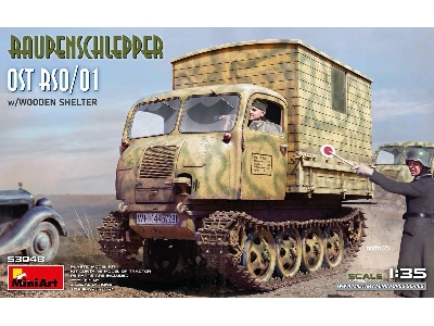 Raupenschlepper Ost Rso/01 With Wooden Shelter - zdjęcie 1